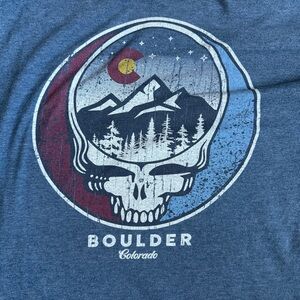 Good Land Supply Co Grateful Dead  "Steal Your Face" Boulder, Colorado tee Large